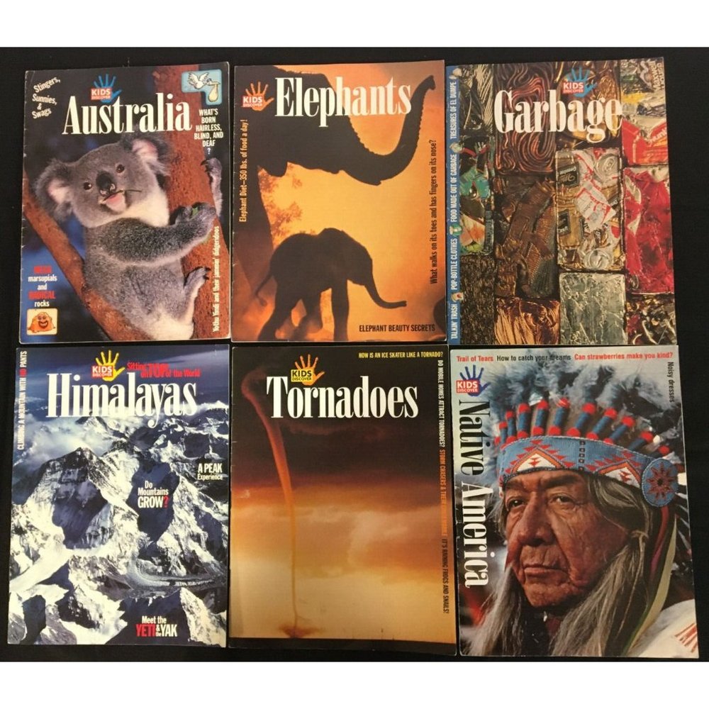 Kids Discover Magazine Lot of 6